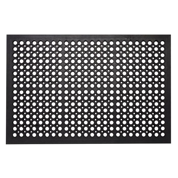 ALFOMBRA TAPETE ERGONOMICO ANTIFATIGA CON DRENAJE 610X914X12MM ROAMAT-500