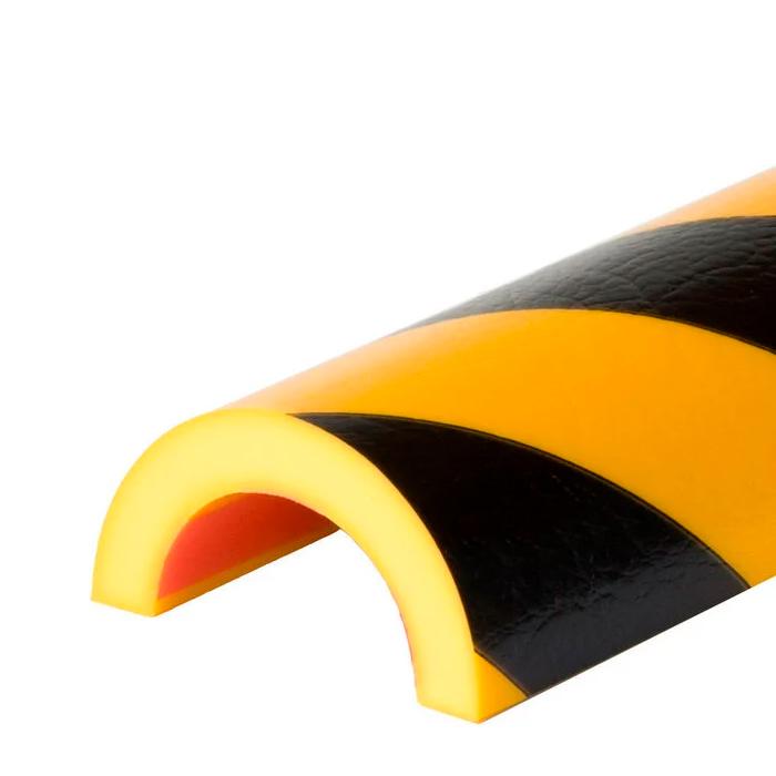 PROTECTOR PU ANTI GOLPES SEMICIRCULO DE Ø50 MM X 1 MT LARGO